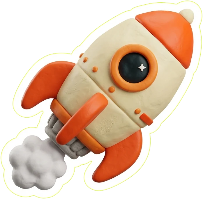 Clay rocket